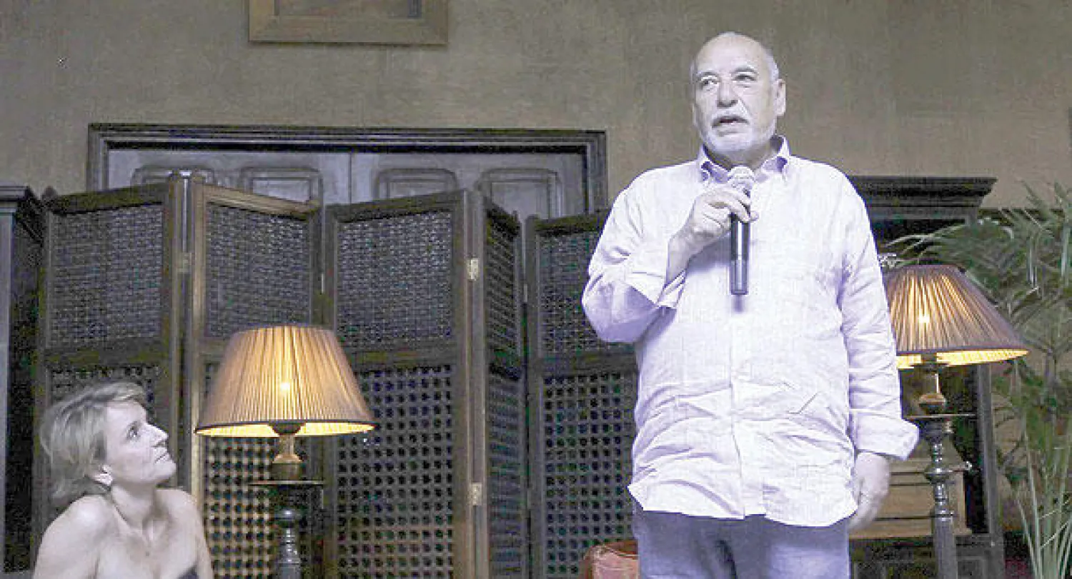 الطاهر بن جلون، ضيفا على اللقاء الشهري للصالون الأدبي بمراكش («الشرق الأوسط»)