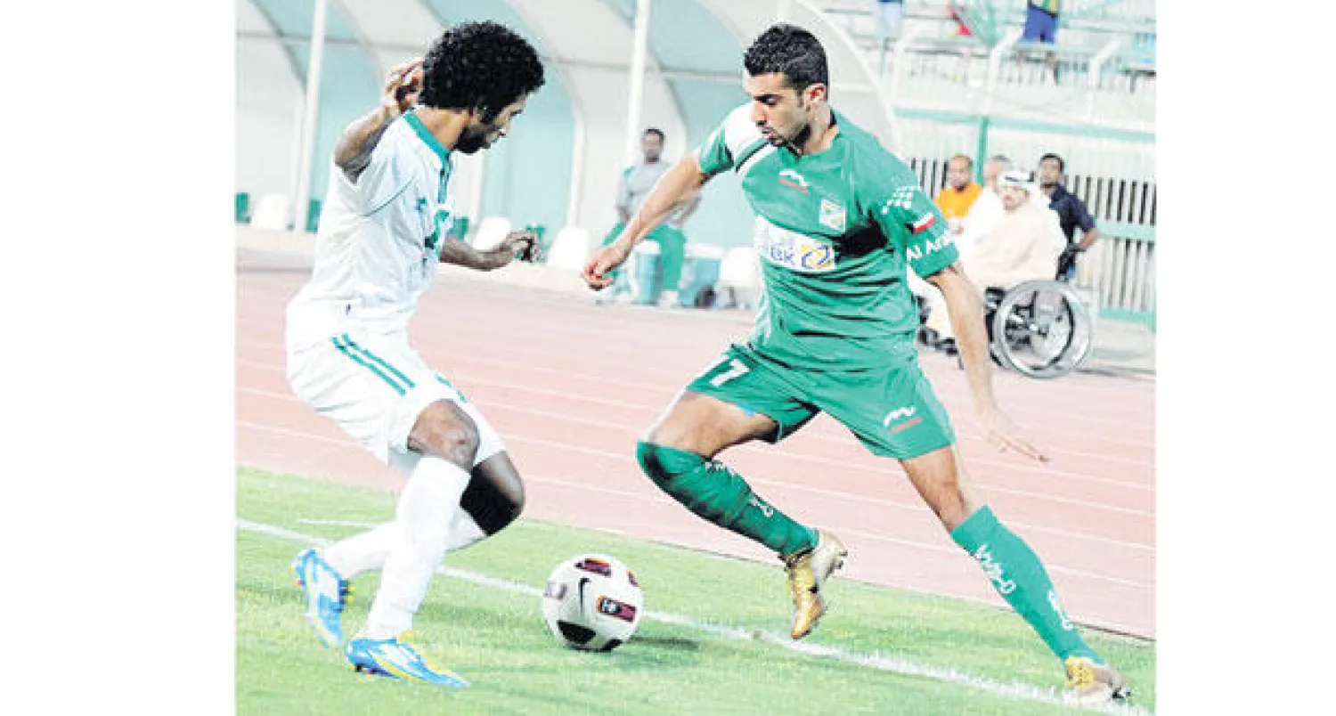 صورة من مباراة سابقة للعربي الكويتي