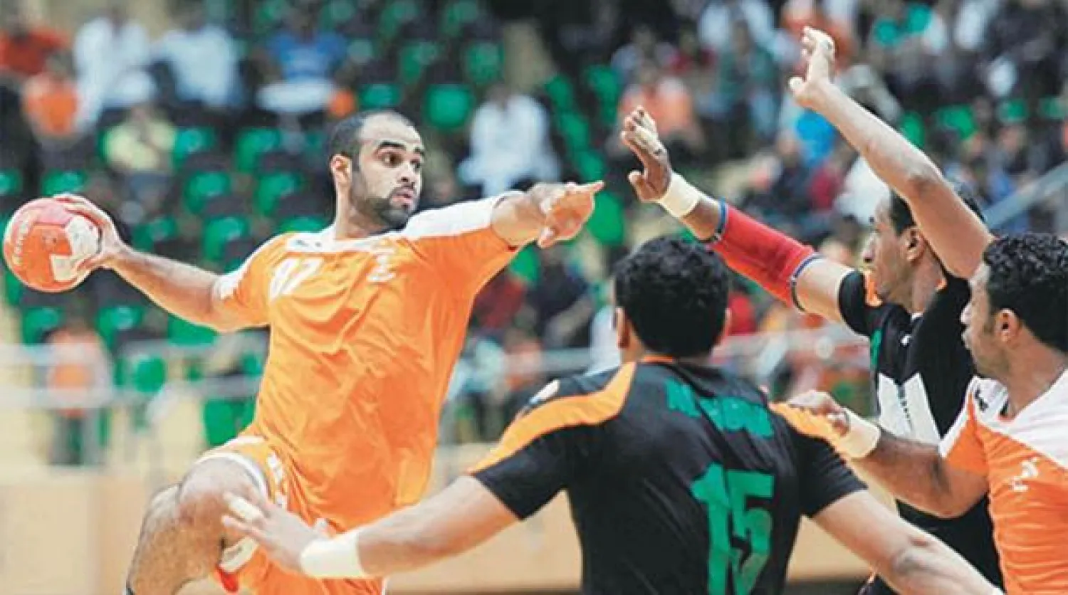 جانب من مباراة سابقة لنادي مضر