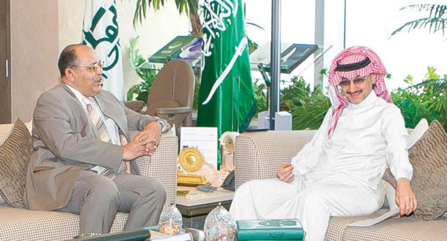 الأمير الوليد بن طلال يستقبل سفير موريتانيا