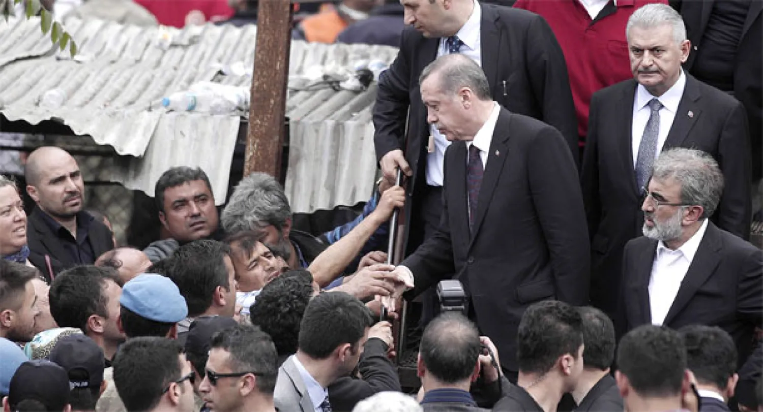  120 عاملا عالقون تحت الأرض في تركيا بعد انهيار منجمهم