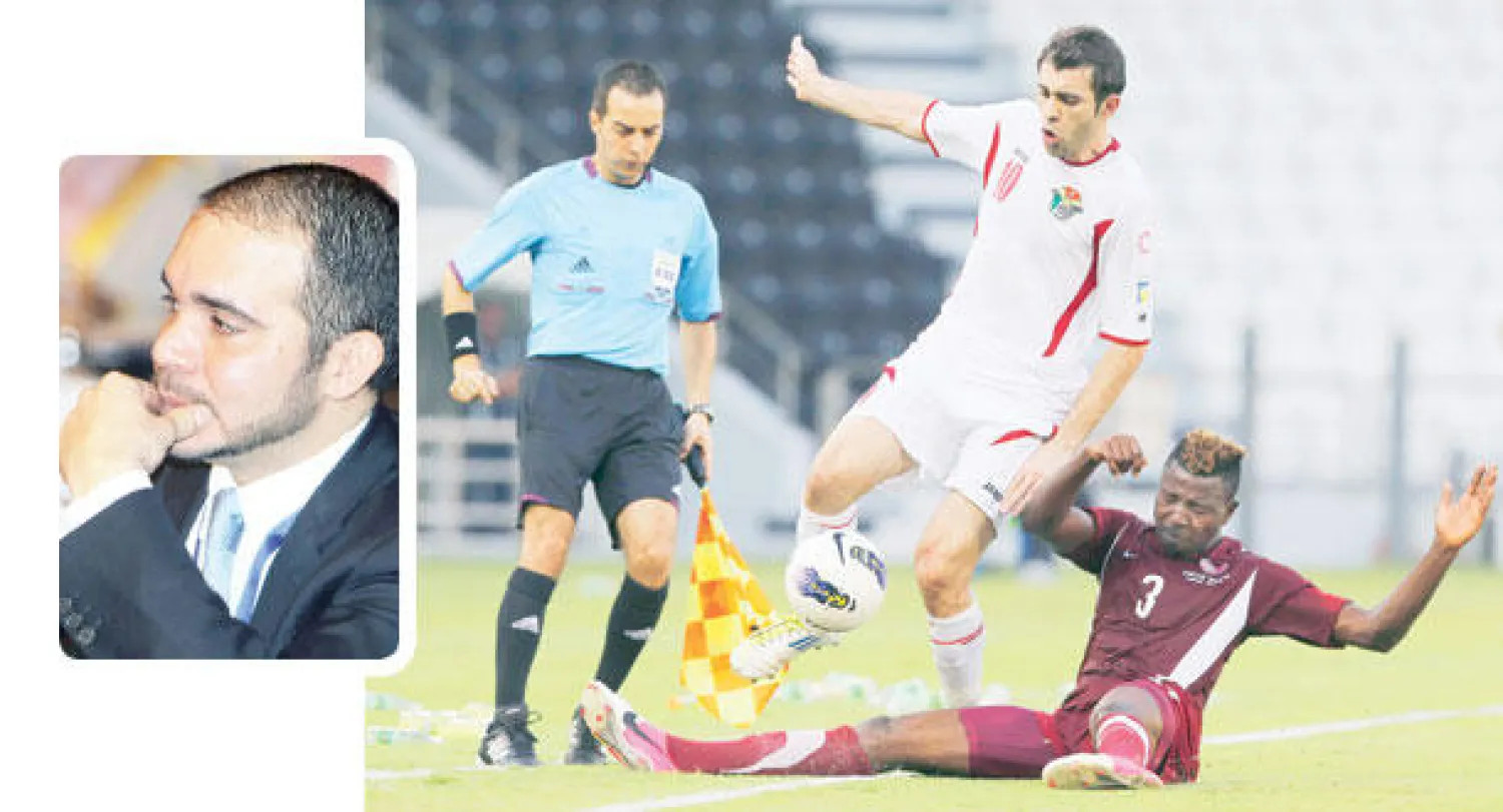 هل يشارك المنتخب الأردني في كأس الخليج المقبلة بالرياض؟  -  الأمير علي بن الحسين