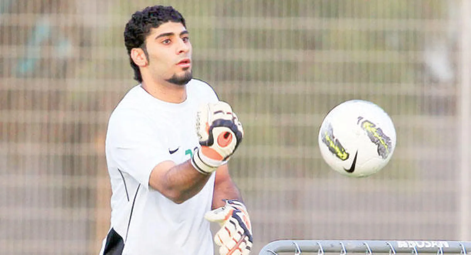 أحمد الكسار حارس الرائد بات محل اهتمام الأندية السعودية