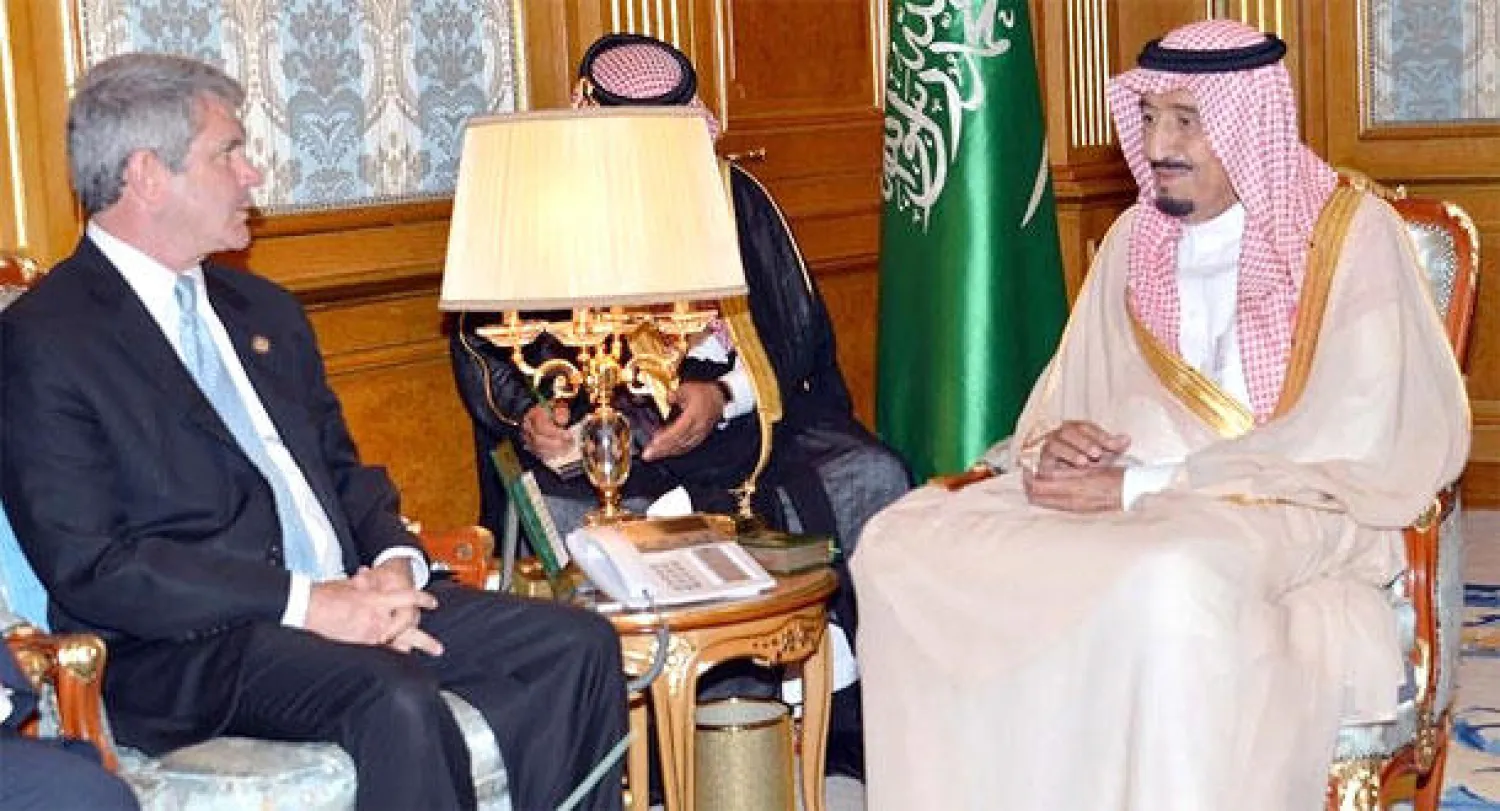 ولي العهد يستقبل وفد لجنة الأمني الوطني بمجلس النواب الأميركي