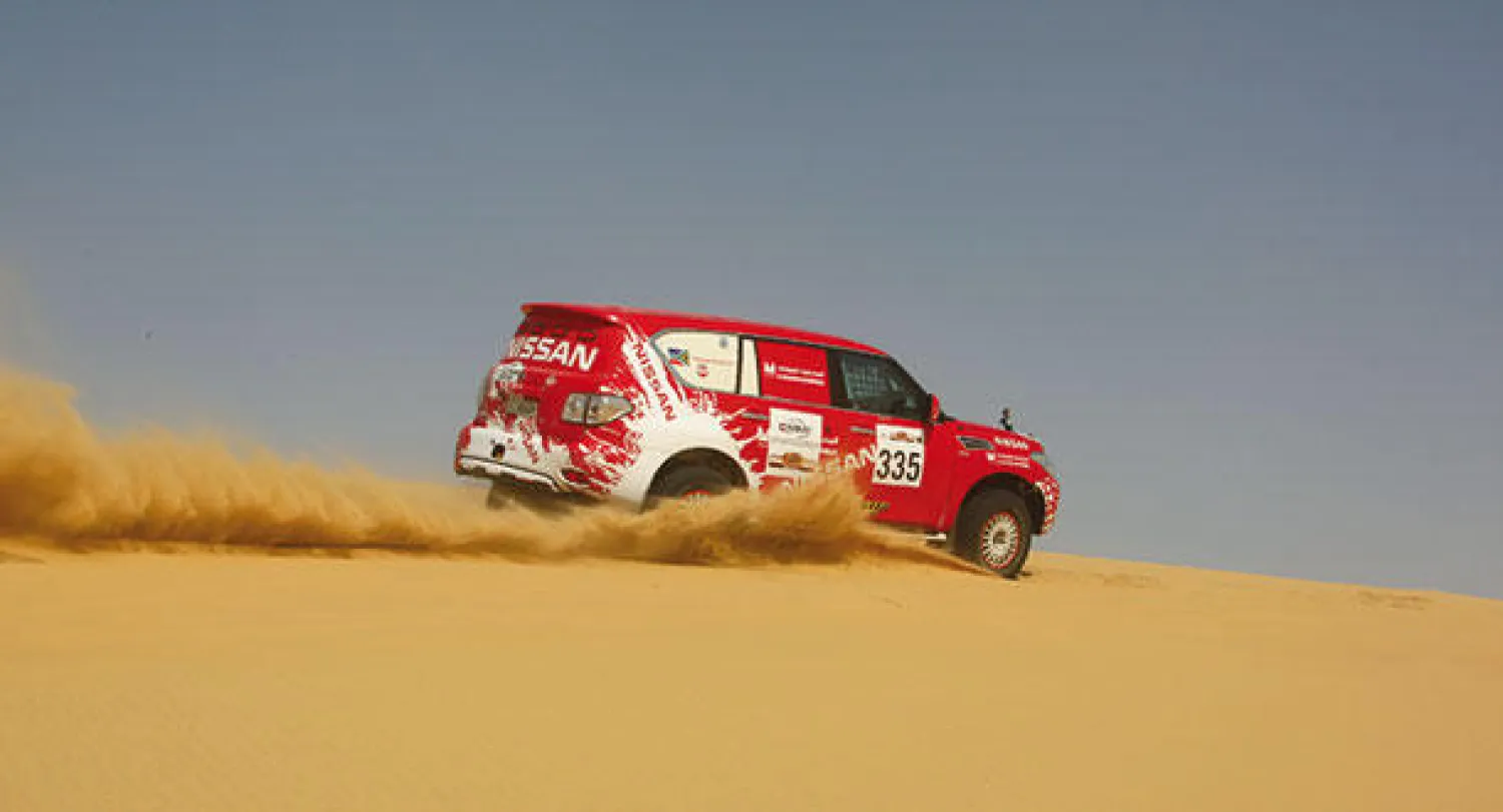 تيسان باترول.. تتعامل مع الصحراء