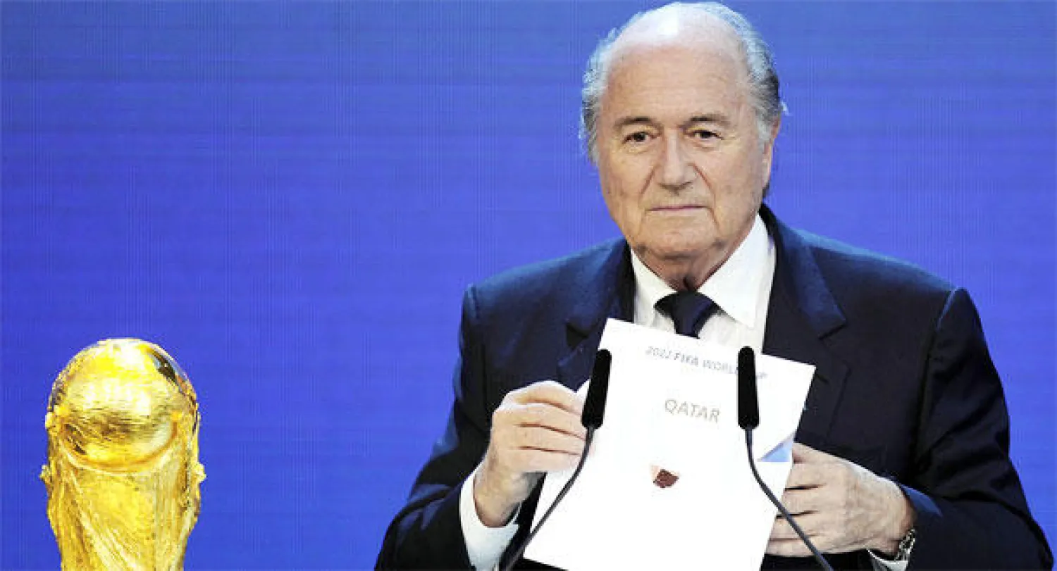 بلاتر: اختيار قطر لاستضافة مونديال 2022 كان «خطأ»