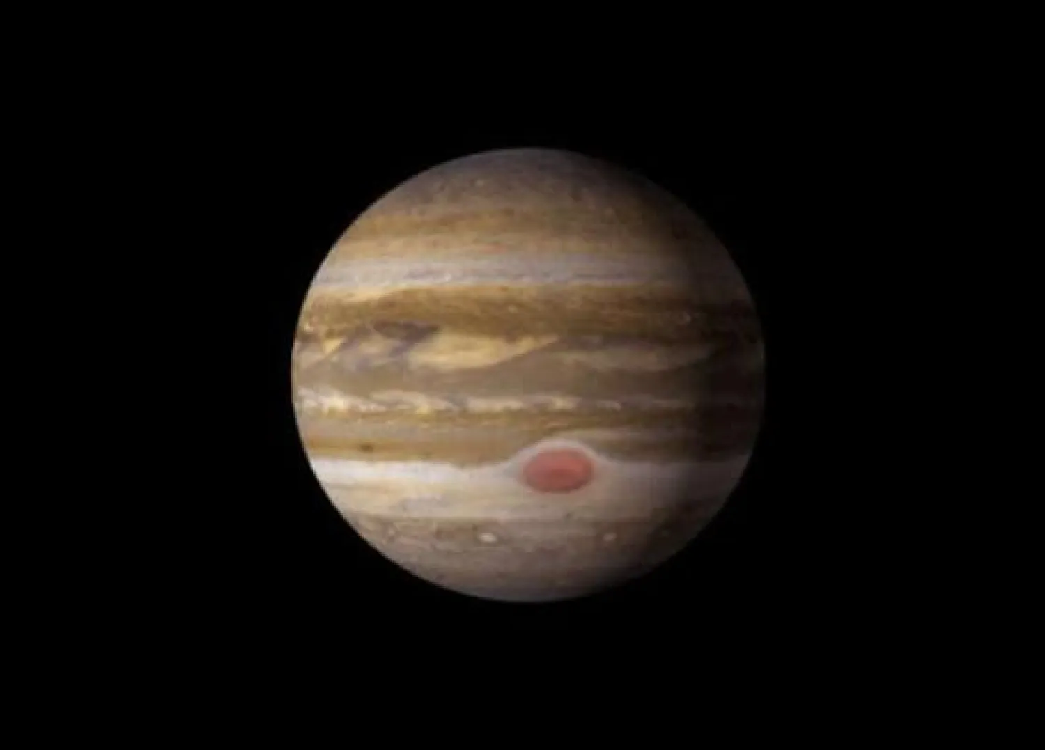 انكماش البقعة الحمراء المميزة لكوكب المشتري