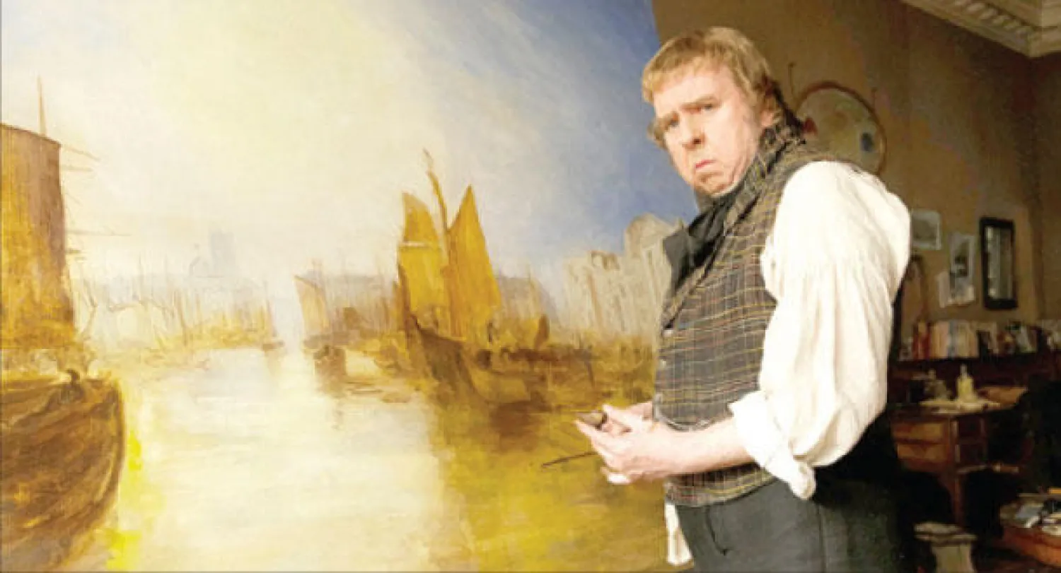 لقطة من فيلم «مستر تيرنر»