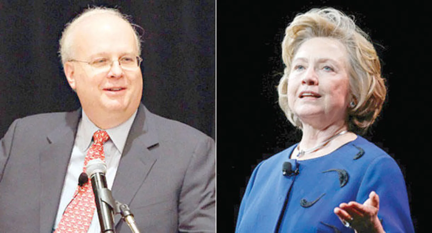 كارل روف يثير ضجة إعلامية بعد حديثه عن إصابة هيلاري كلينتون بـ«تلف دماغي»