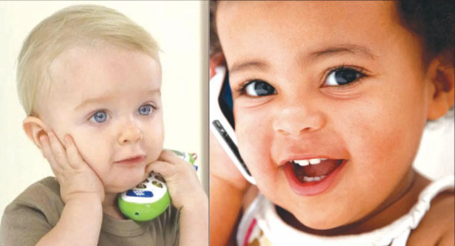 تأثير الهواتف الجوالة على نمو مخ الطفل