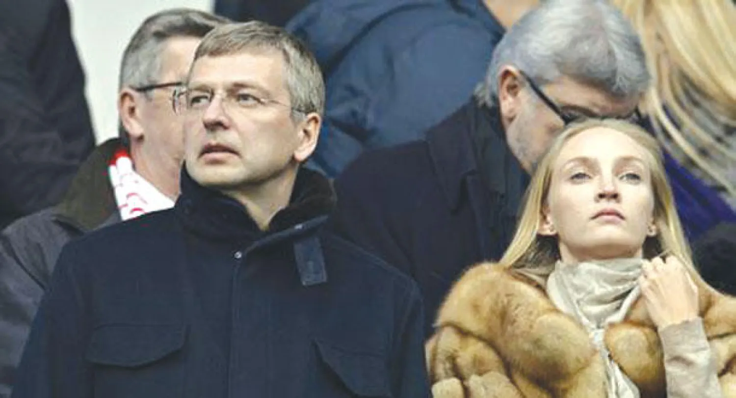 الزوجة السابقة للملياردير الروسي ديمتري ريبولوفليف (أ.ف.ب)