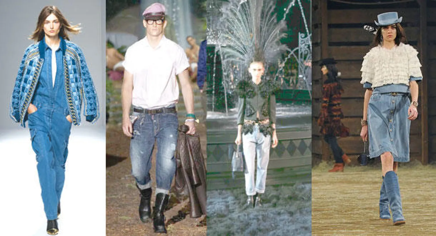 من عرض «شانيل» في دالاس  -  لوي فويتون  -  ديسكوارد 2  -  من عرض دار «بالمان» لربيع وصيف 2014