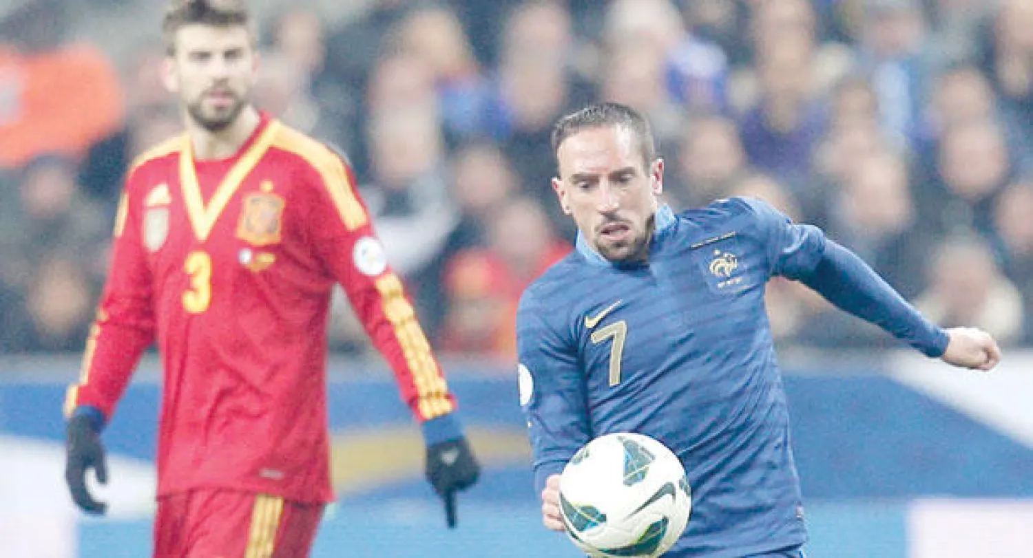 ريبيري نجم منتخب فرنسا