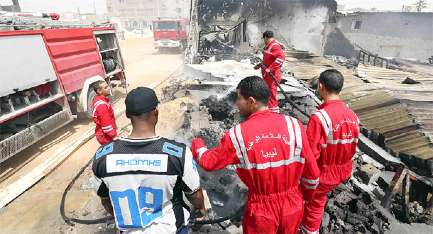 انفجارات ومعارك ضارية في العاصمة الليبية طرابلس