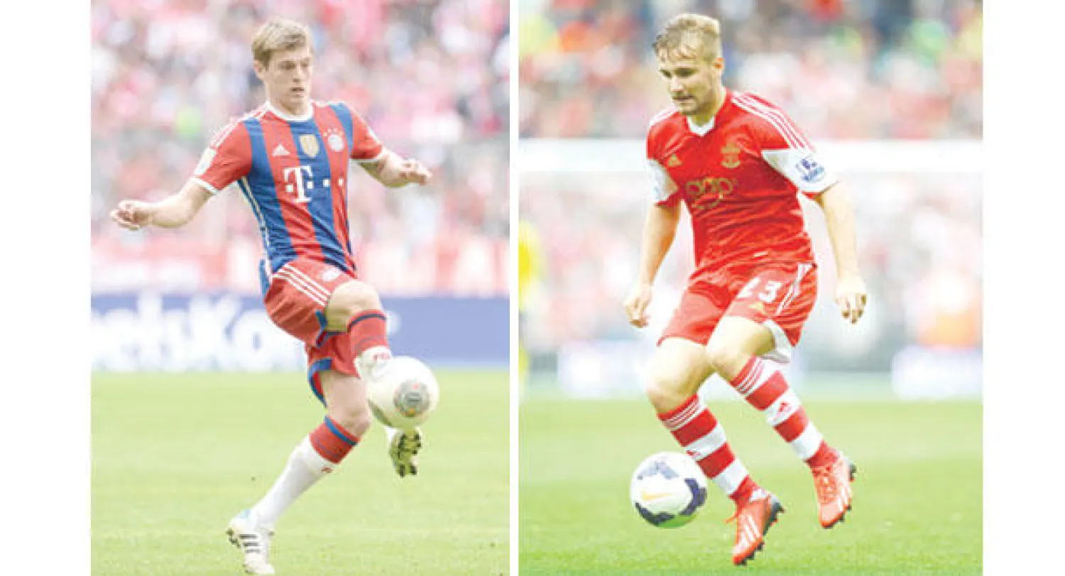 لوك شو مدافع سوثهامبتون  -  كروس نجم بايرن ميونيخ