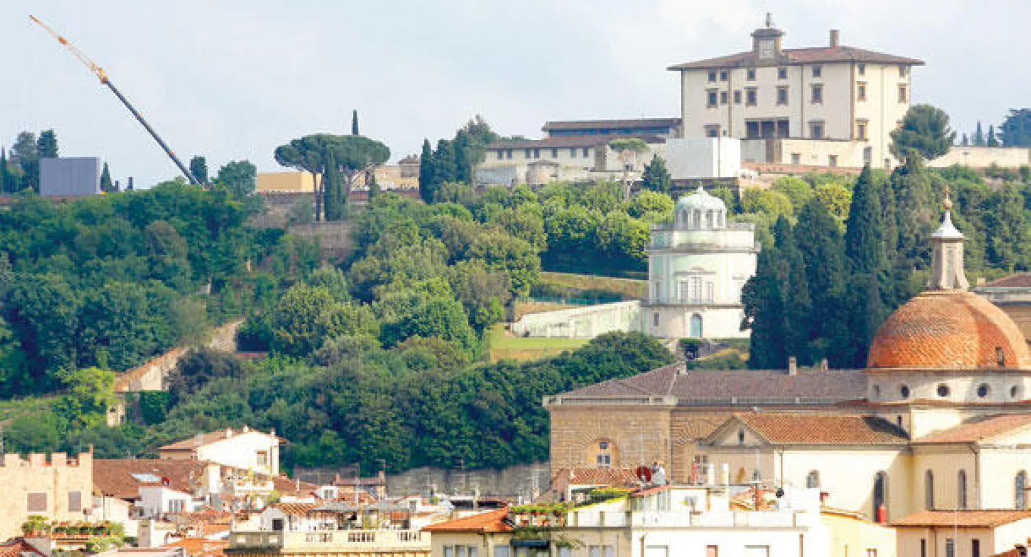 قلعة بيلفيدر الإيطالية التي تعود إلى القرن الـ 16 (أ.ب)