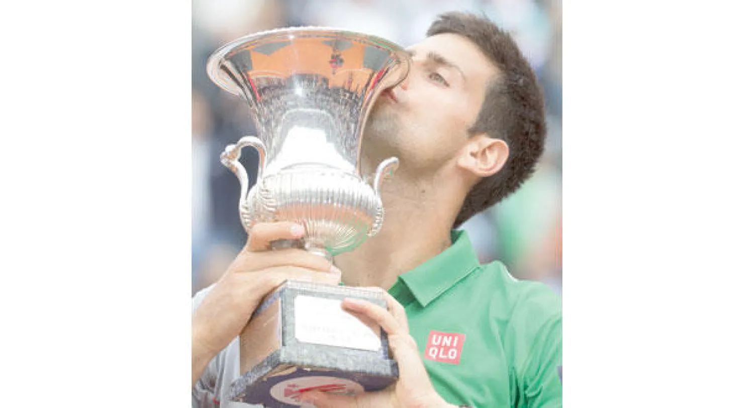 ديوكوفيتش يسعى لإنهاء احتكار نادال للقب رولان غاروس (أ.ب)