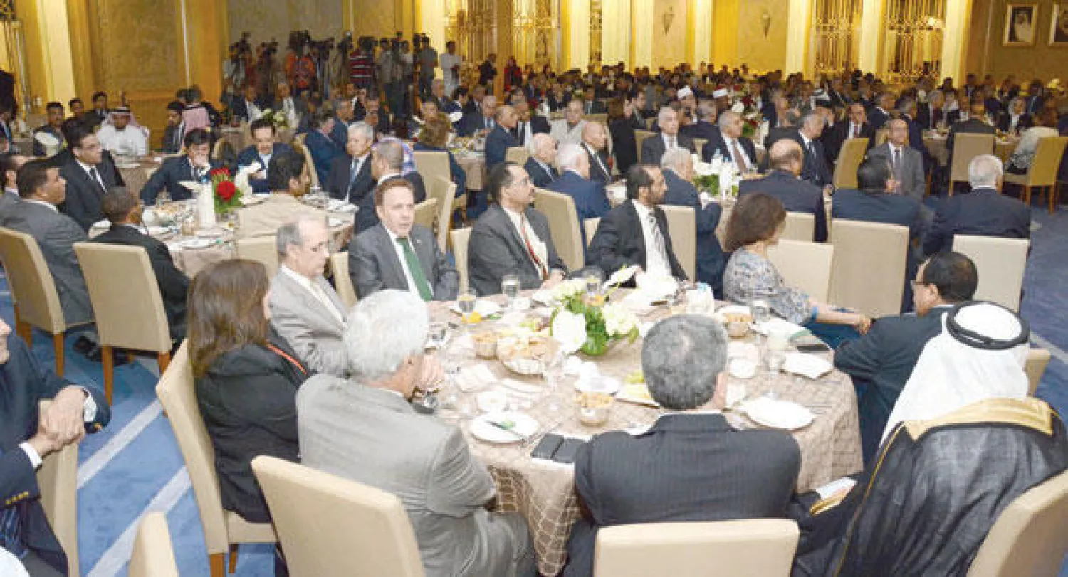 جانب من حضور الحفل («الشرق الأوسط»)