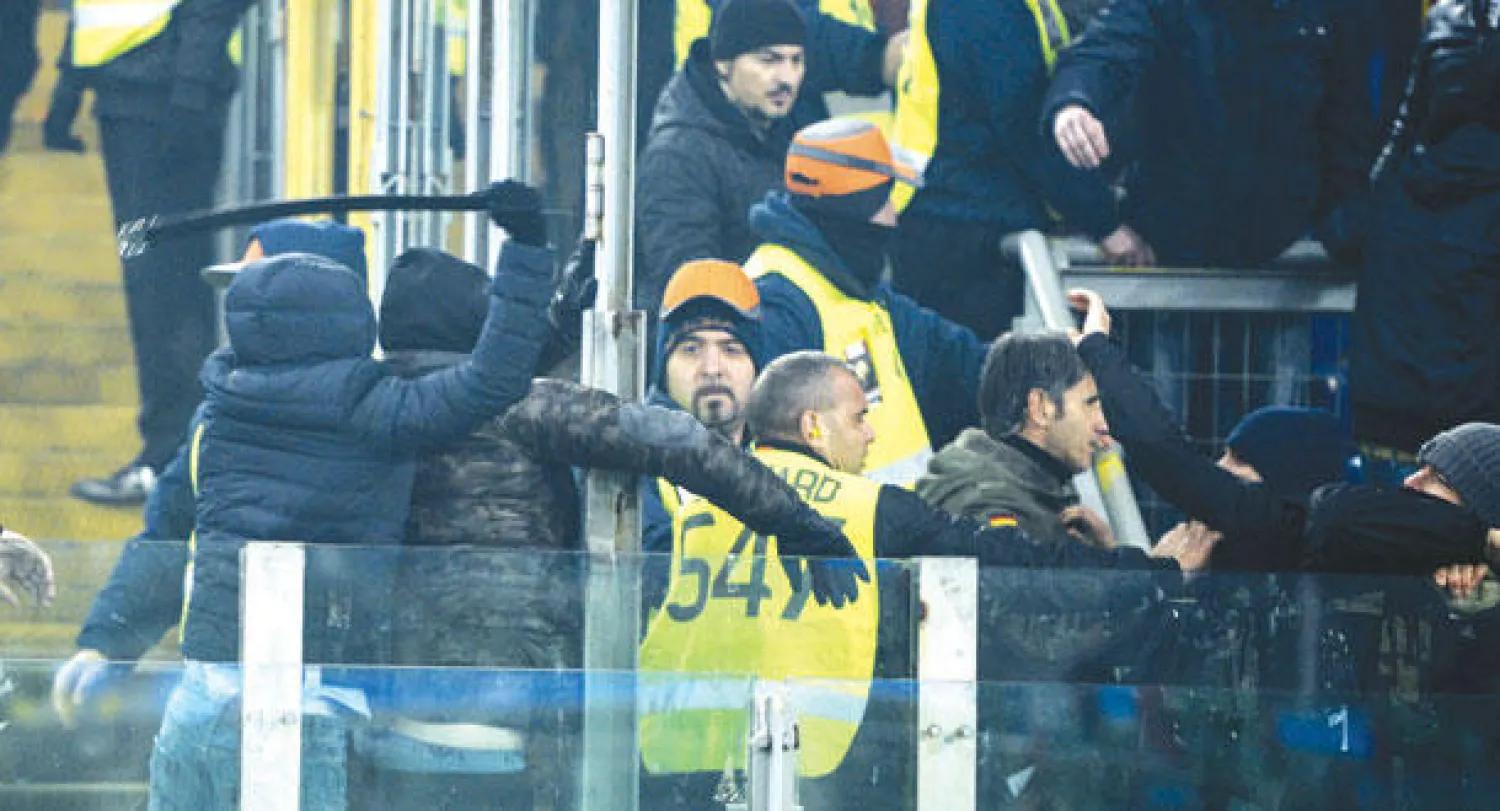 تزايد العنف في الملاعب الايطالية