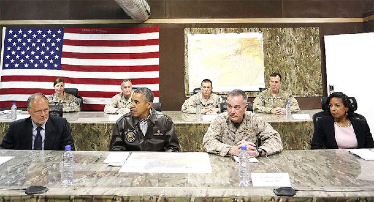 الرئيس الأميركي يصل إلى أفغانستان في زيارة مفاجئة