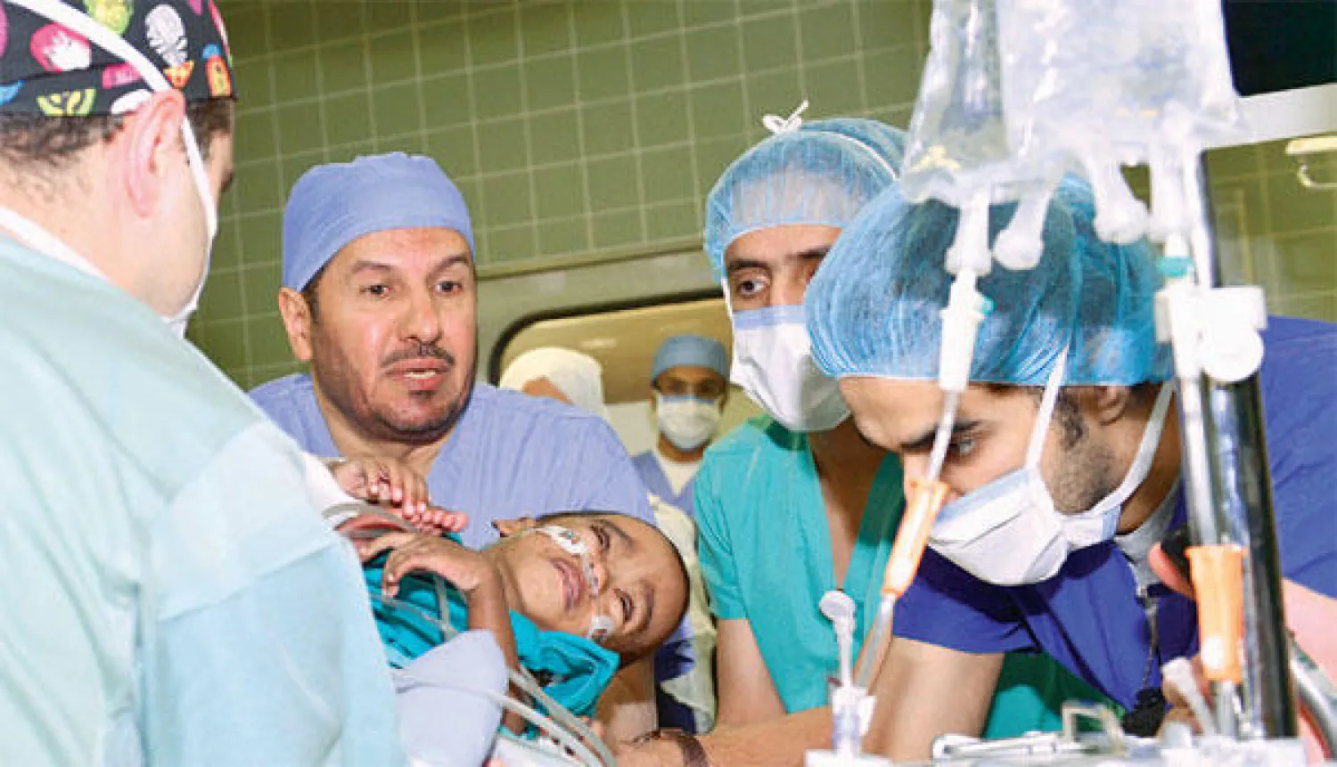 حالة التوأم السوداني المفصول في السعودية مطمئنة