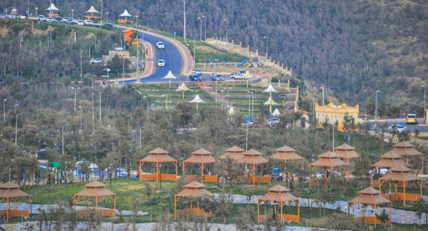 تعد متنزهات الباحة أحد أهم مقاصد السياحة الداخلية في السعودية («الشرق الأوسط»)