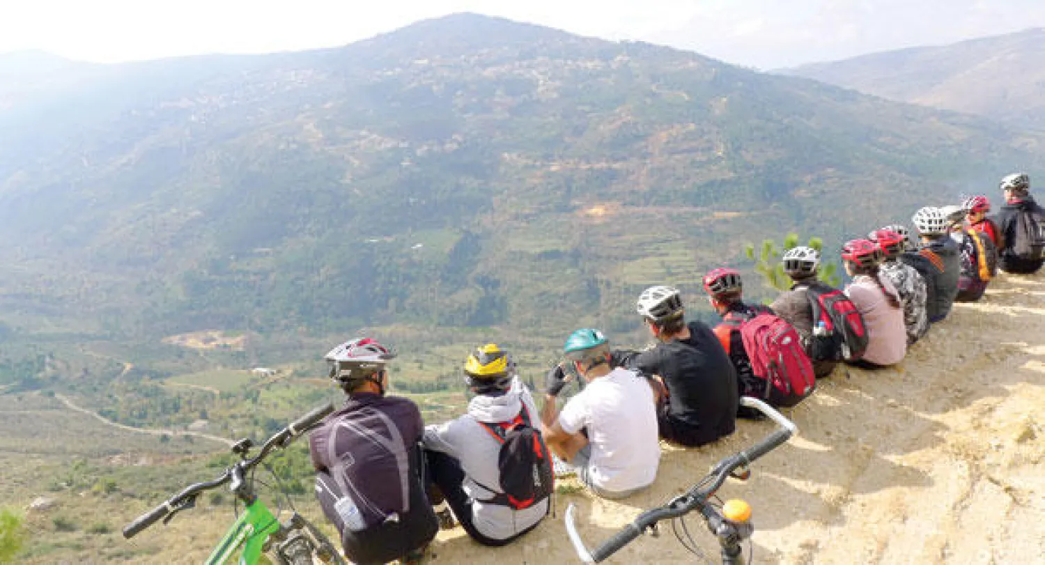 ركوب دراجة هوائية لعدة ساعات والتجول فيها لاكتشاف طبيعة لبنان الخلابة نشاط سياحي جديد من نوعه