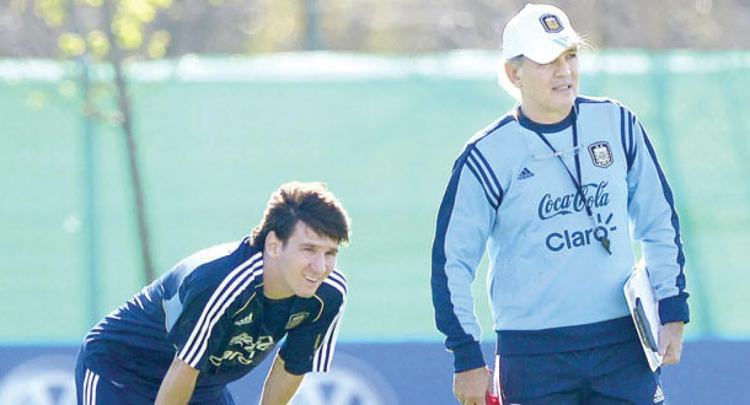 سابيلا لا يشعر بقلق على مستوى ميسي