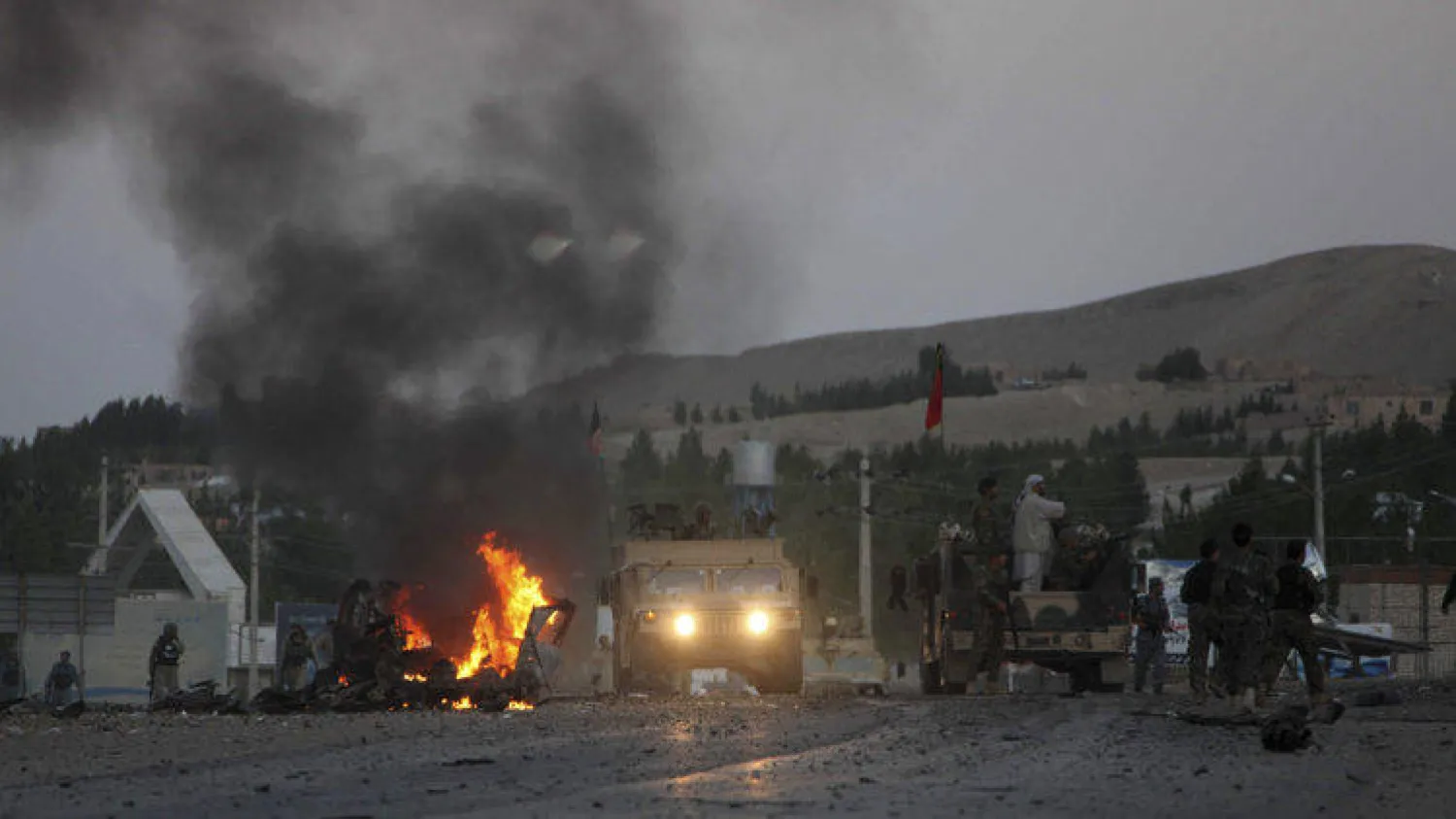 هجوم في أفغانستان استهدف القنصلية الأميركية وإصابة اثنين من رعاياها