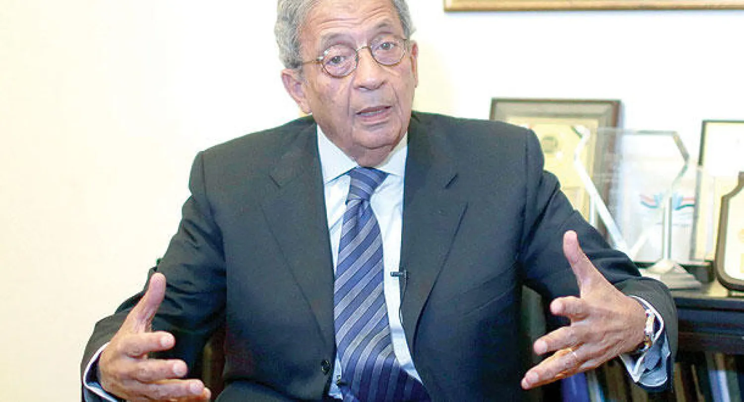 عمرو موسى (رويترز)