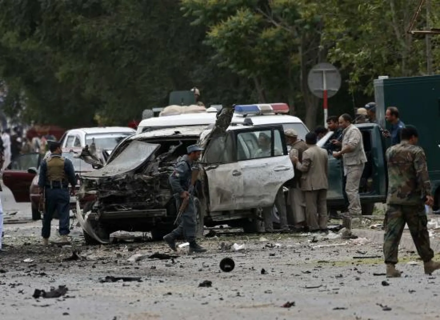 ستة قتلى بهجوم استهدف موكب مرشح الرئاسة الأفغانية
