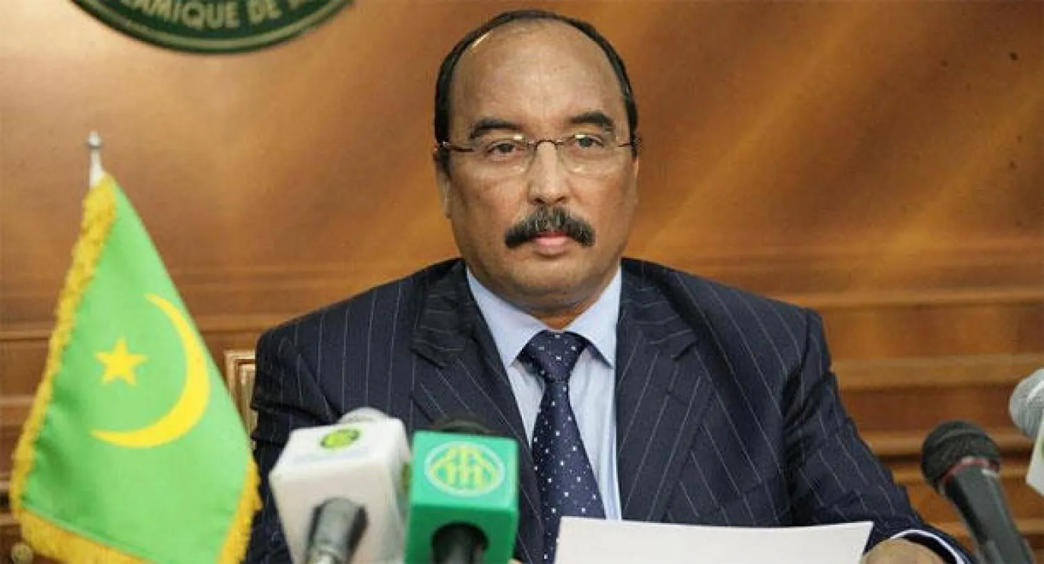 الرئيس المنتهية ولايته محمد ولد عبد العزيز