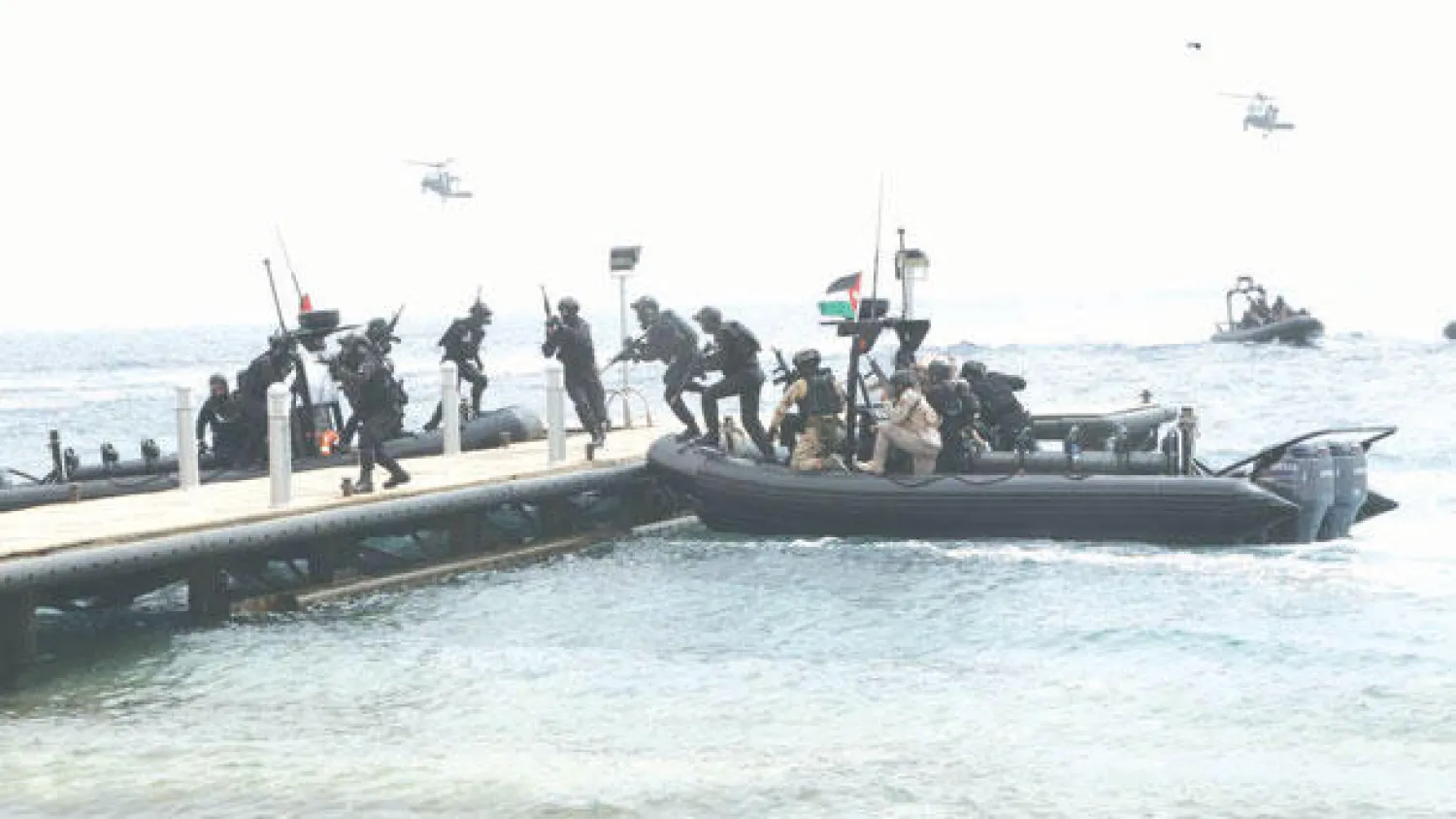 جانب من مشاركة القوات المسلحة السعودية في التمرين (واس)