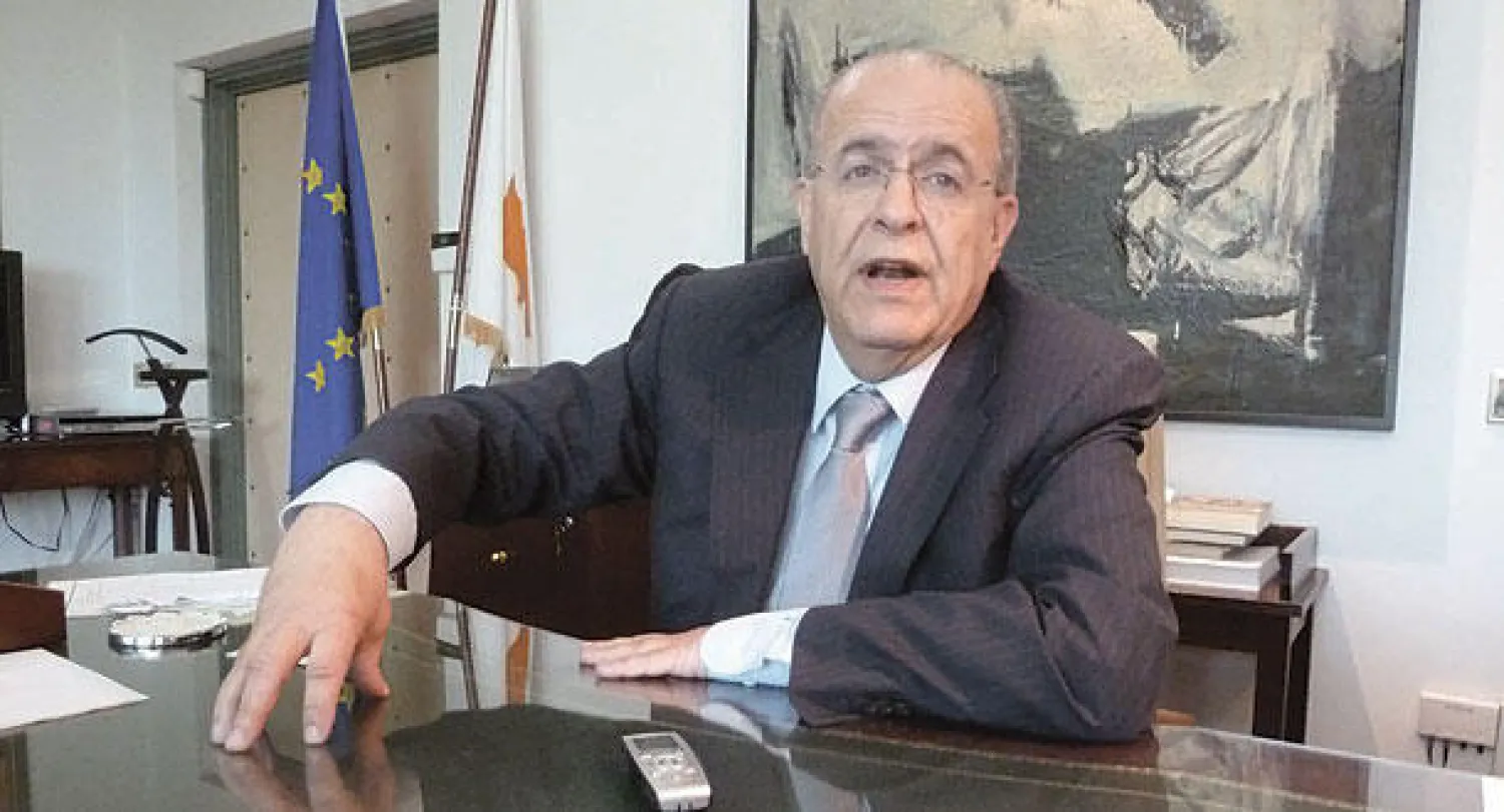 وزير الخارجية القبرصي كاسوليديس («الشرق الأوسط»)