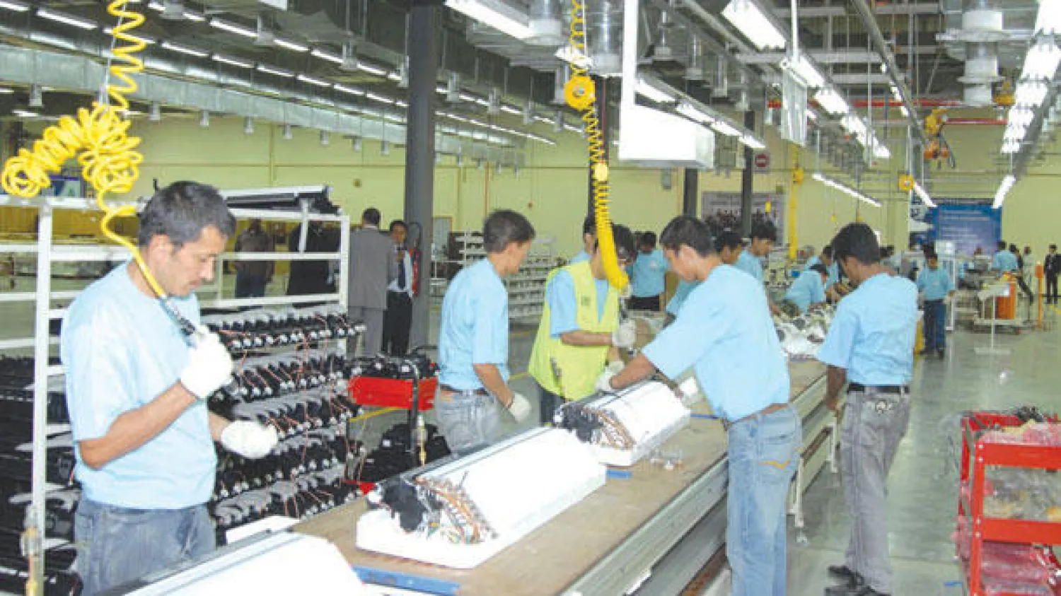 تستحوذ الرياض على ما نسبته 39.3 في المائة من إجمالي القوى العاملة في المصانع السعودية («الشرق الأوسط»)