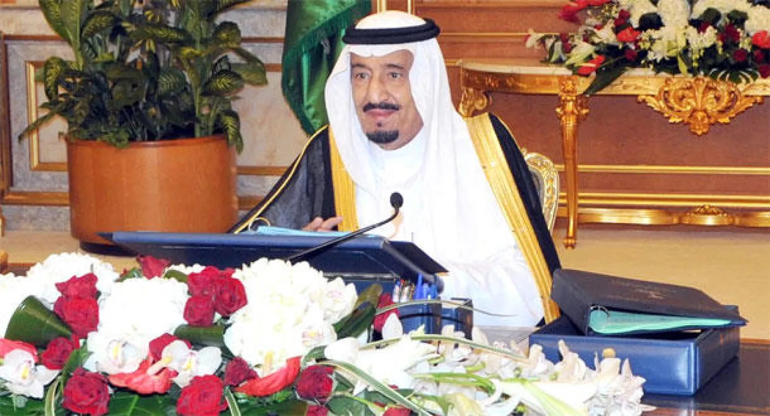 نائب خادم الحرمين لدى انعقاد جلسة مجلس الوزراء اليوم - واس