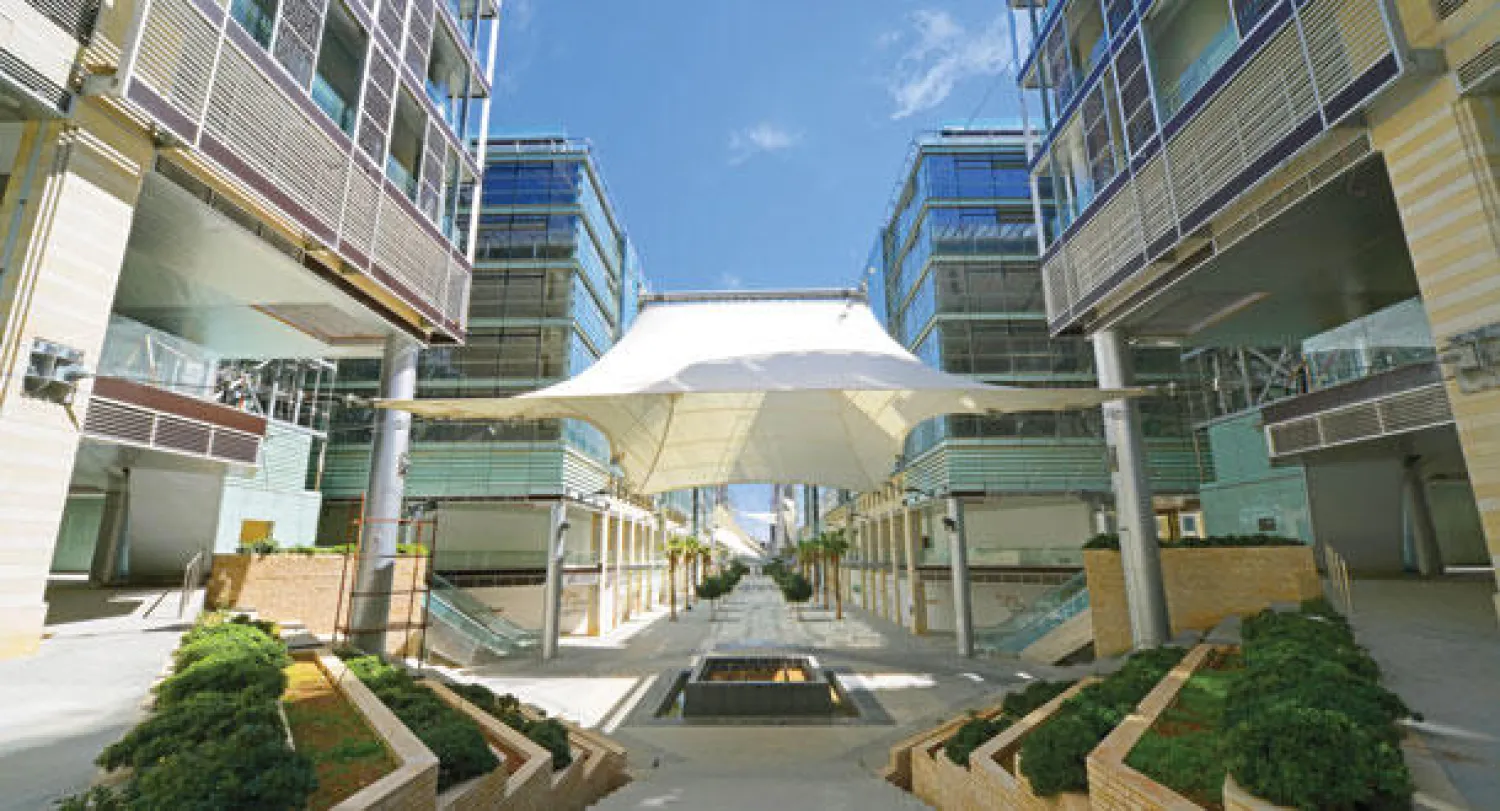 رسم تخيلي مشروع بوليفارد العبدلي وسط عمان