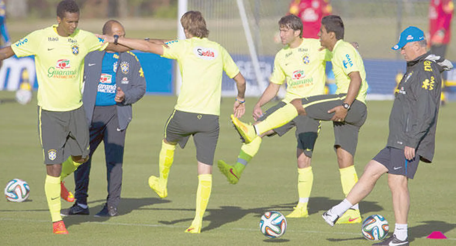 المنتخب البرازيلي يبدأ رحلة البحث عن اللقب السادس على أرضه (أ.ف.ب)