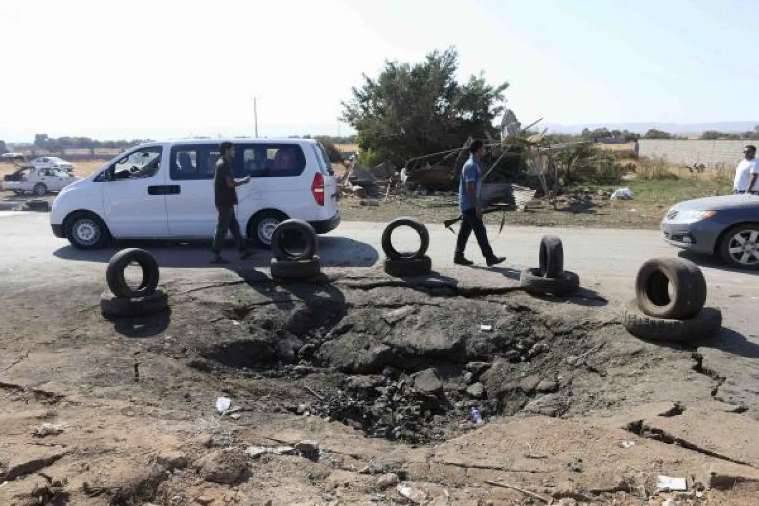 انتحاري يستهدف بوابة أمنية ببنغازي الليبية باستخدام «ثلاجة»