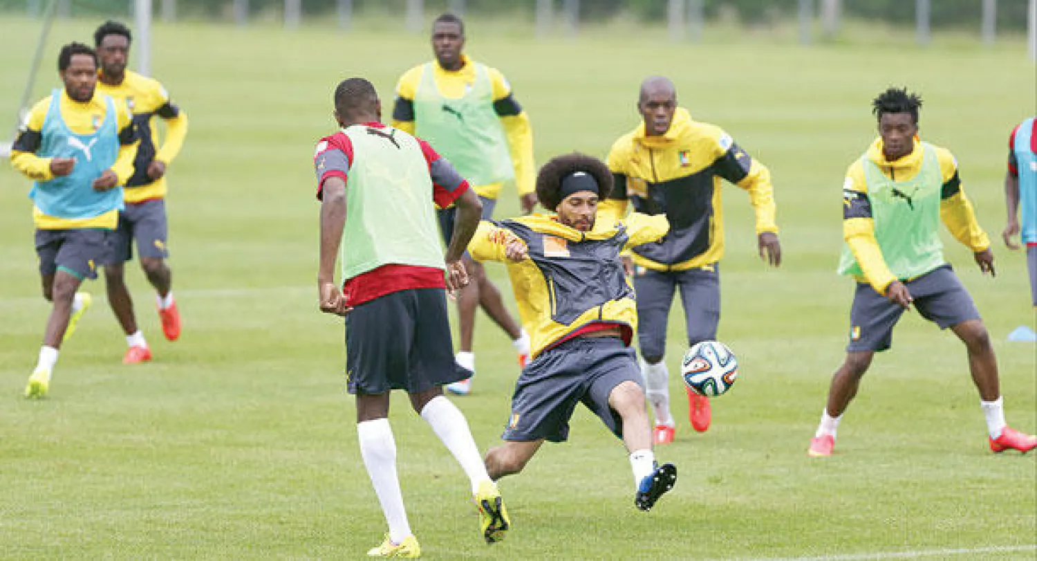 المنتخب الكاميروني يبحث عن إنجاز آخر في البرازيل (أ.ف.ب)