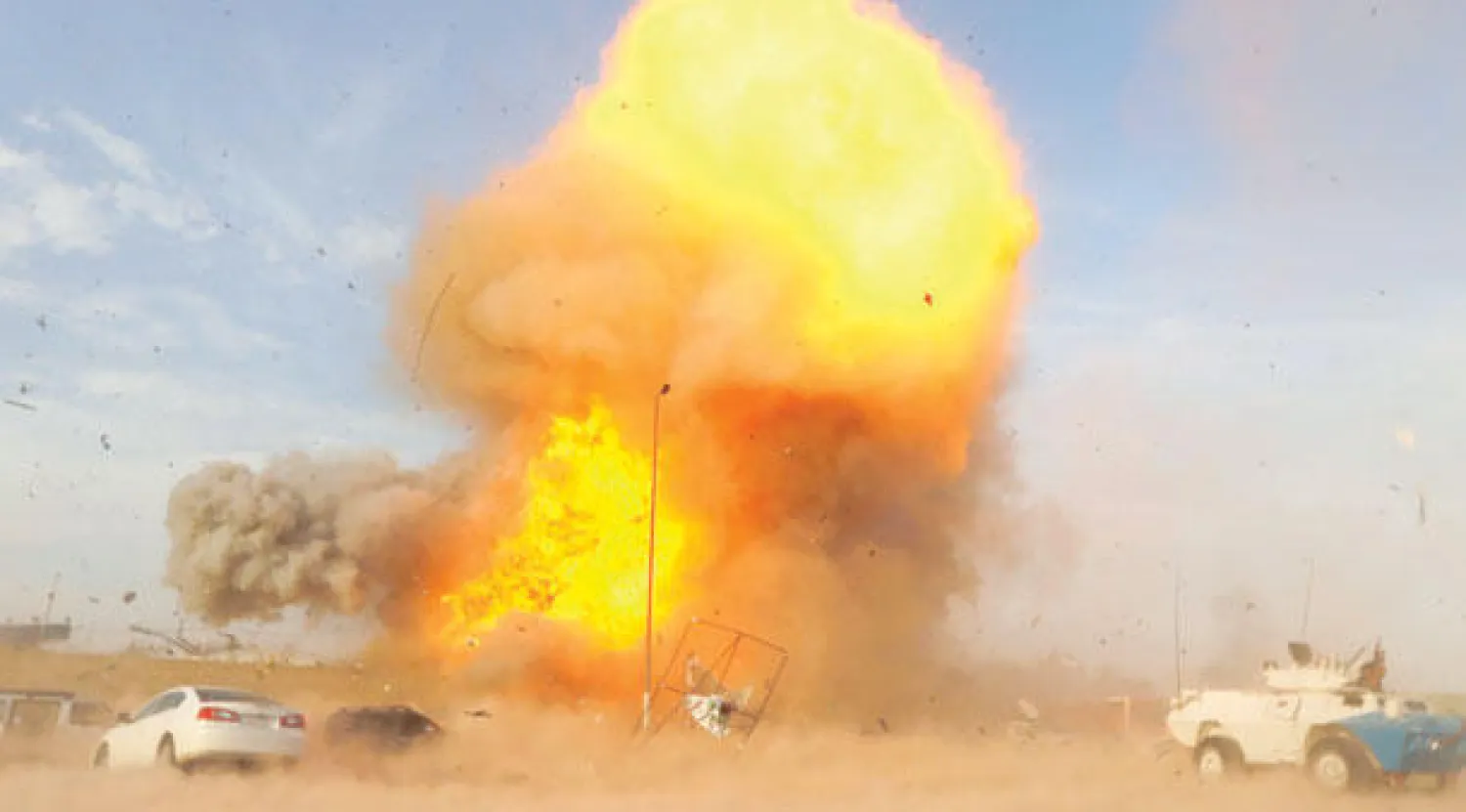 تفجير سيارة مفخخة في حي علوي بحمص و«الحر» يستهدف مقرا للجان الشعبية بالسويداء