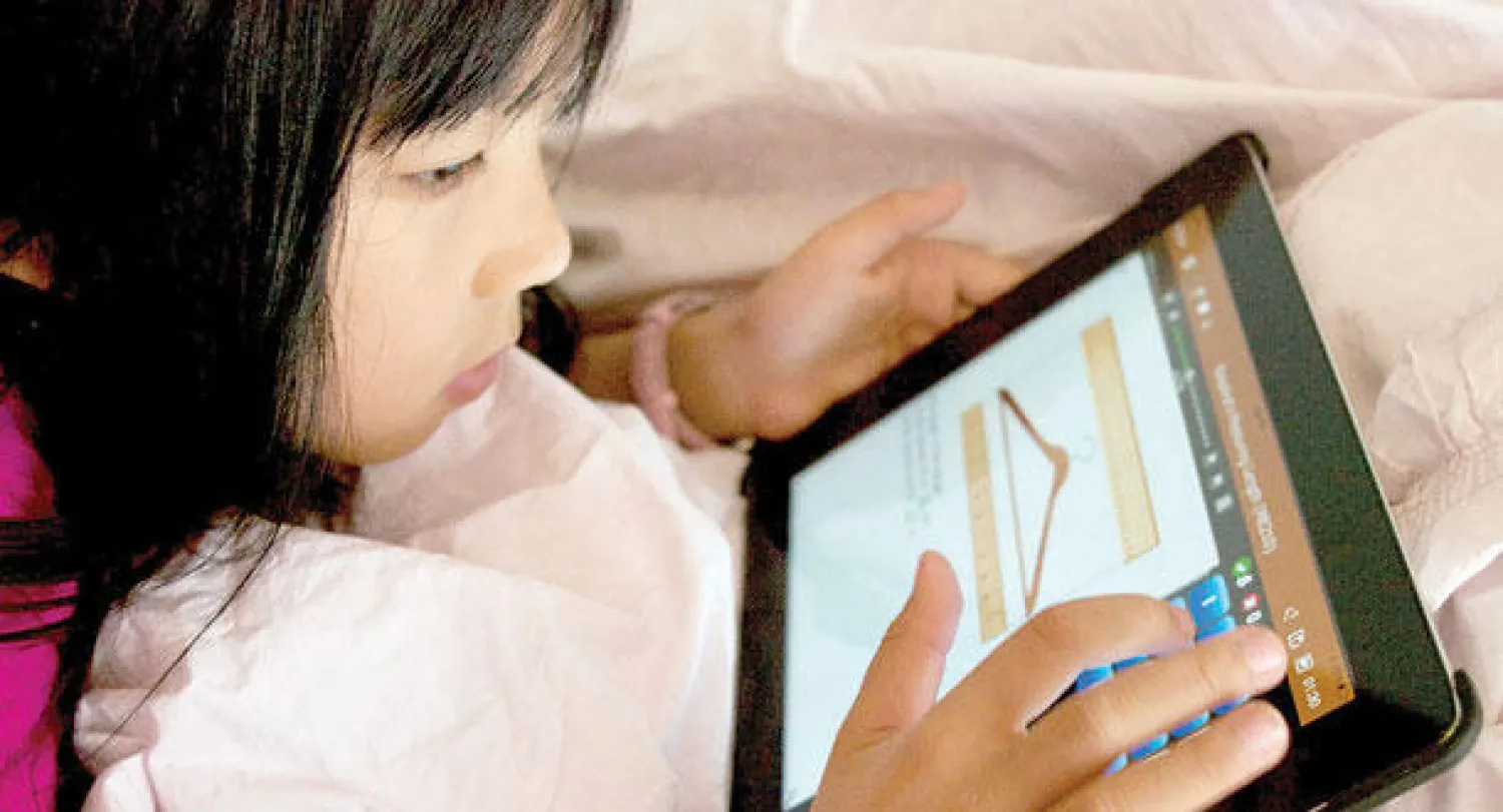 تعليم الحساب للصغار إلكترونيا.. بلمسة إنسانية