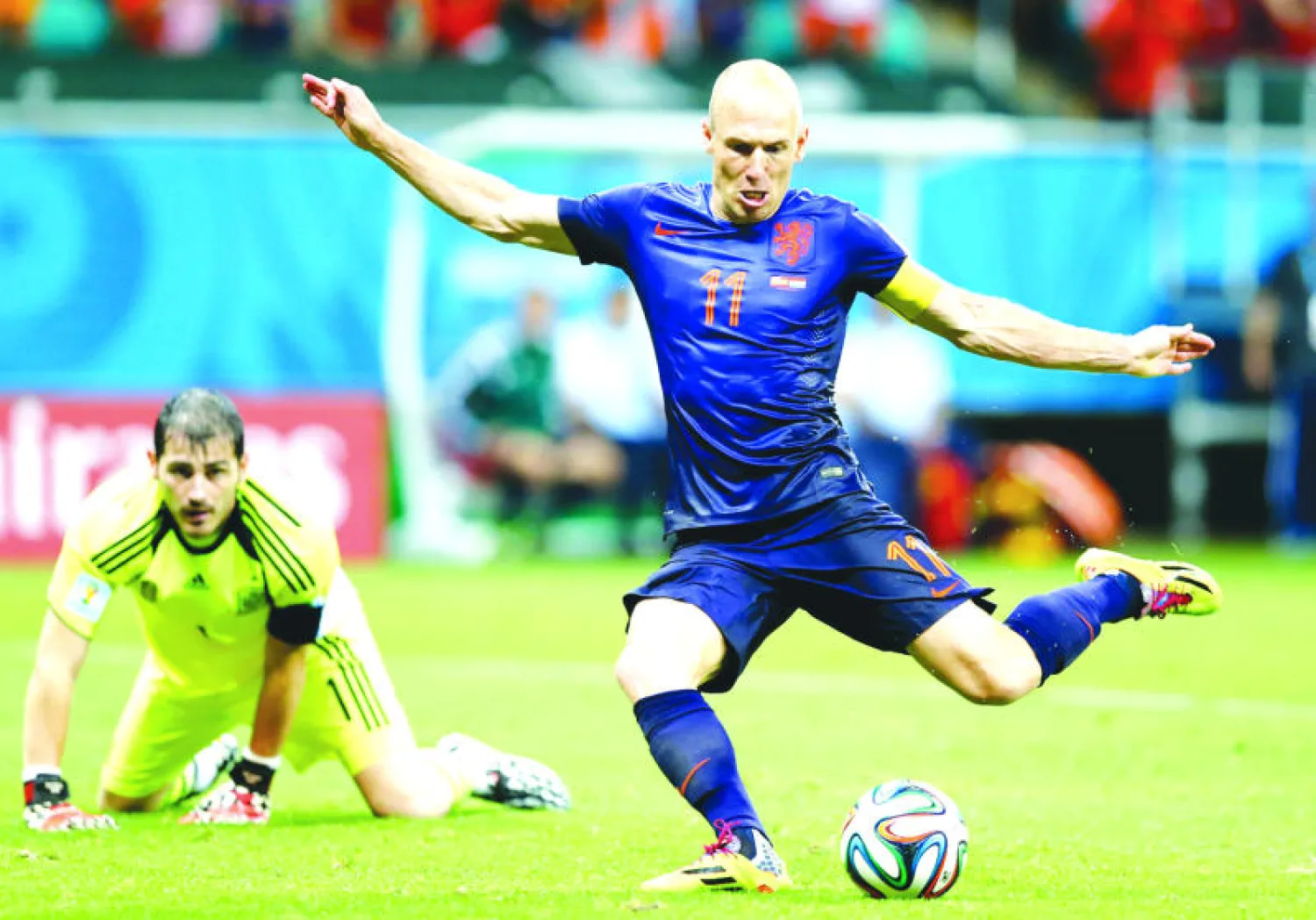 مونديال 2014.. هل يشهد أفول نجم تشافي وسطوع شمس روبن؟!