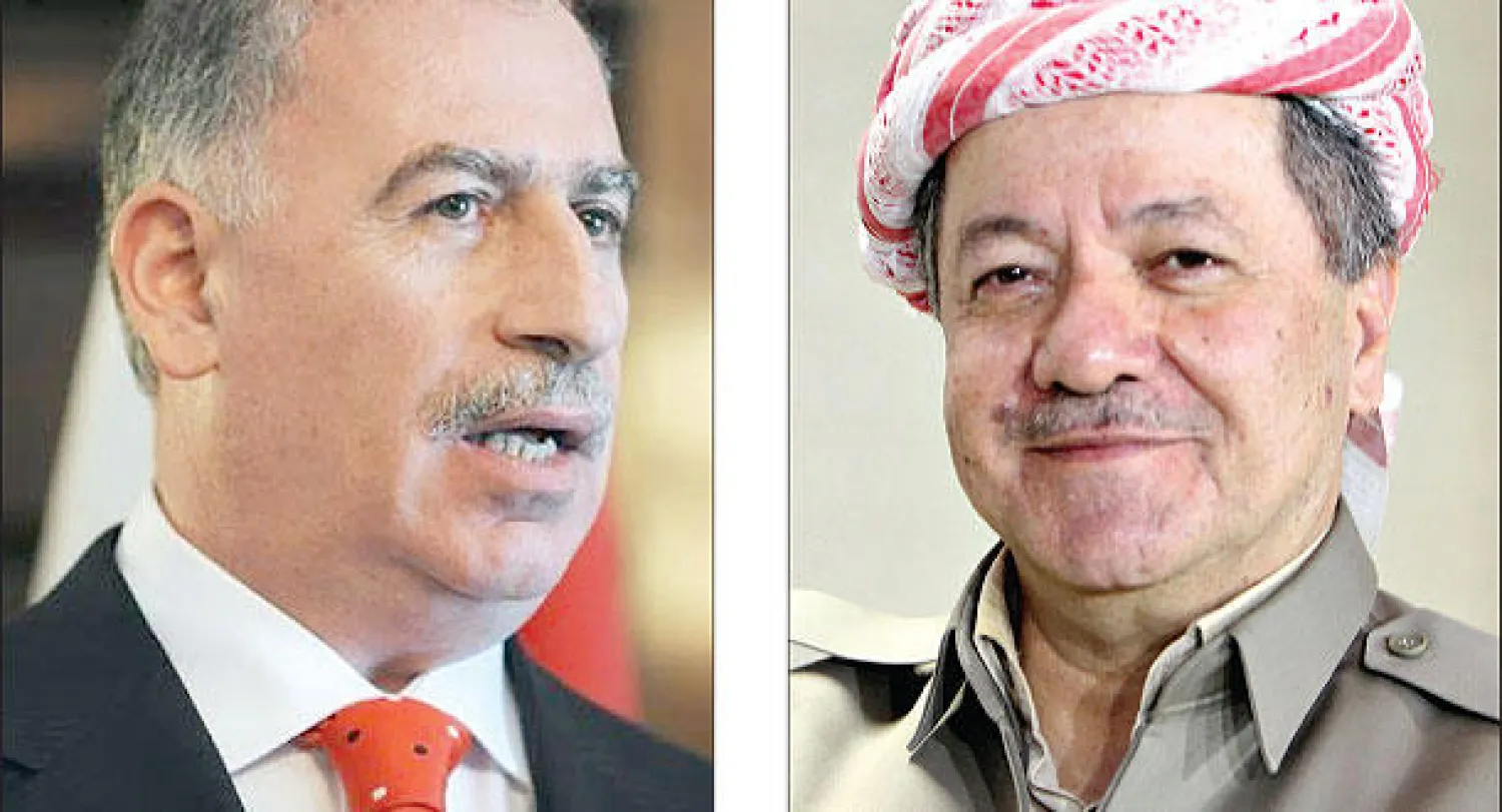 ائتلاف المالكي يتهم بارزاني والنجيفي بـ«التآمر» على العراق وتشكيل إقليم سني