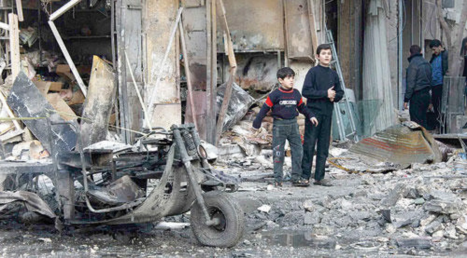 كيماويات شبيهة بغاز الكلور ربما استخدمت في الحرب في سوريا