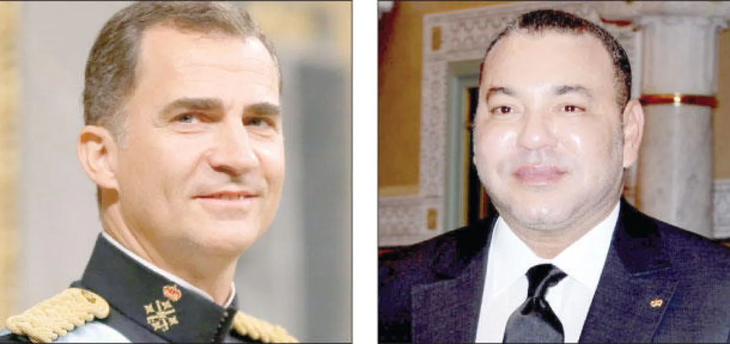 الملك محمد السادس و الملك فيليبي السادس