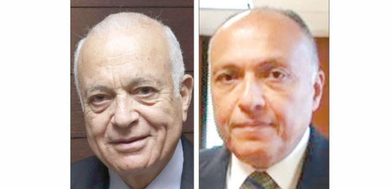 سامح شكري و  د. نبيل العربي