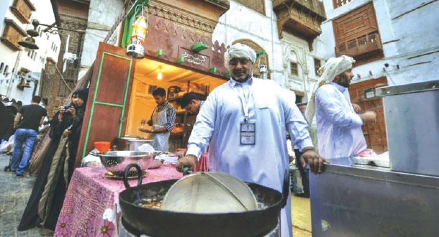 من فعاليات مهرجان جدة التاريخي («الشرق الأوسط»)