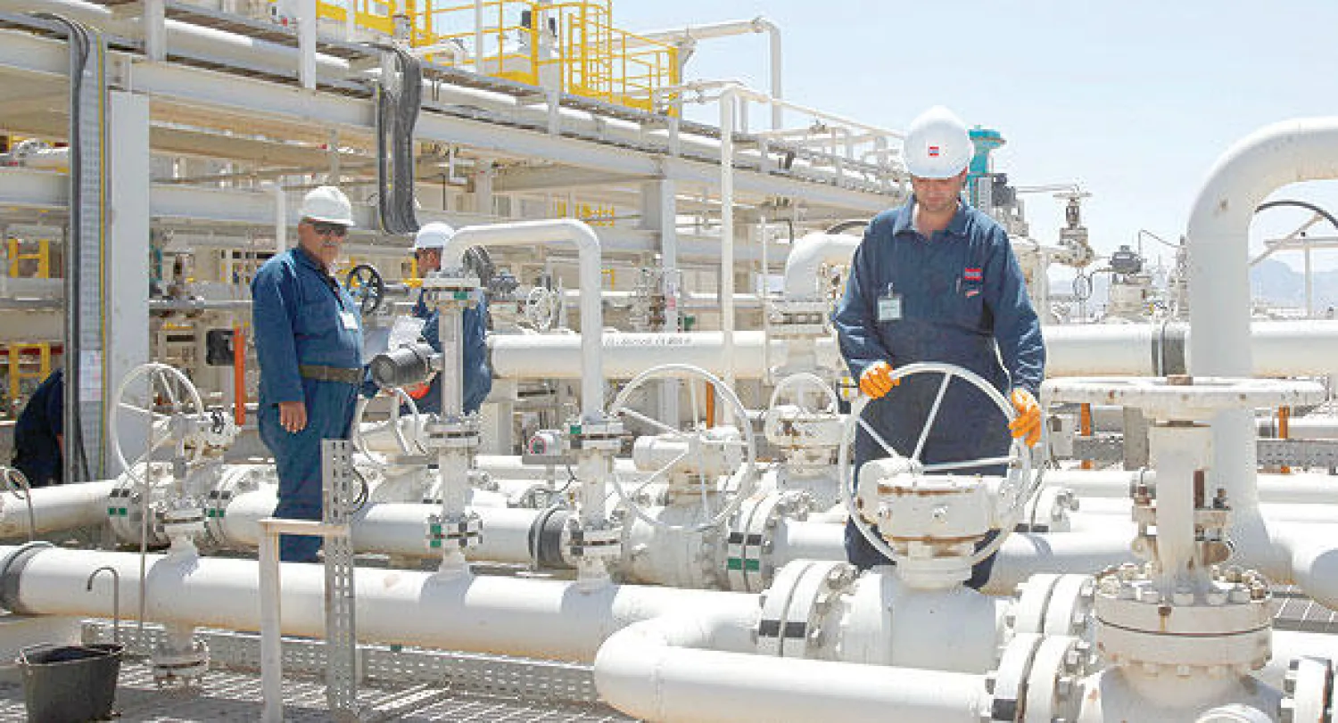 إحدى منشآت النفط العراقية (أ.ب)