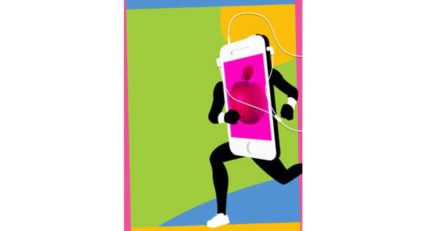 الهواتف الذكية تستخدم العديد من التطبيقات الصحية